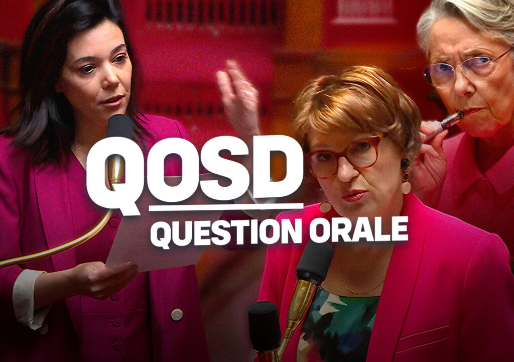 QOSD question en hémicycle sur les suppression massive de classes