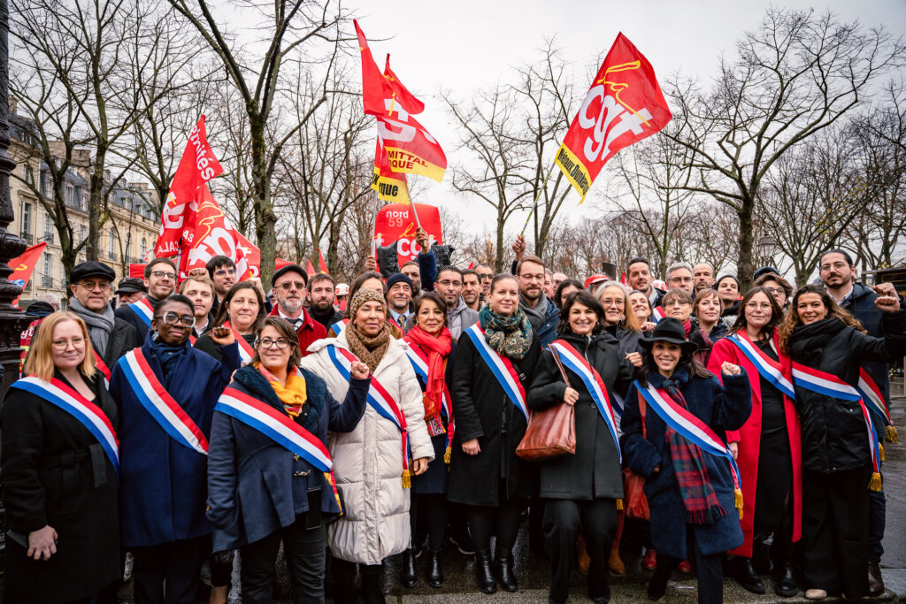 Les député·es LFI soutiennent les salariés d'ArcelorMittal 