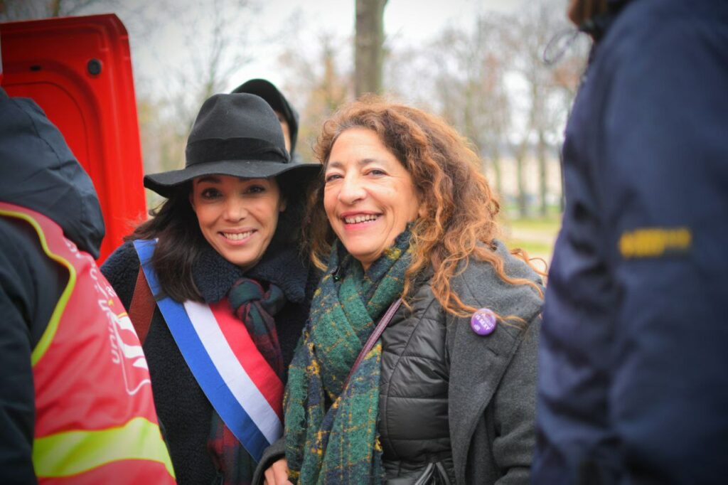 Sophia et Inès du mouvement des mères isolées